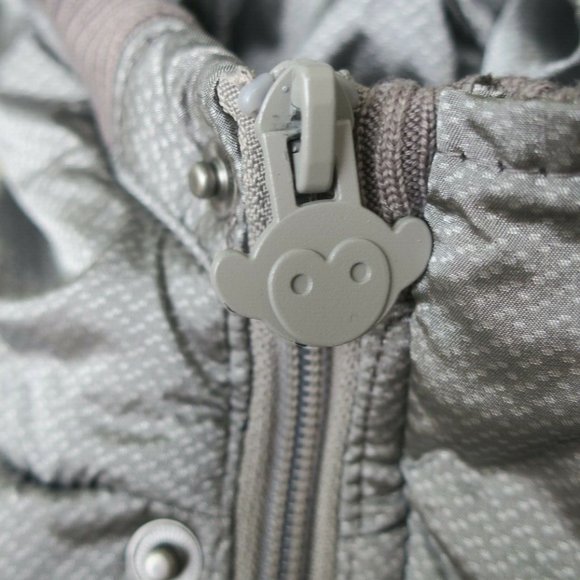 Appaman Mini Grey Silver Puffer Jacket Coat - Picture 3 of 9